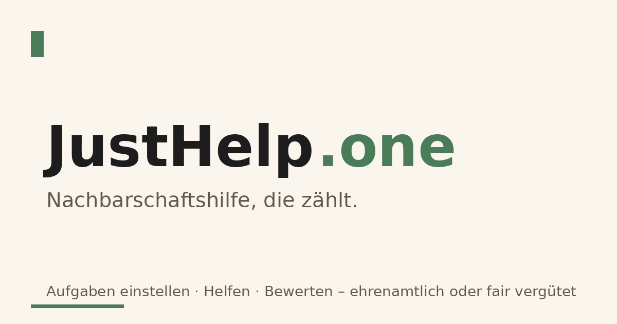 JustHelp.one Pressefoto